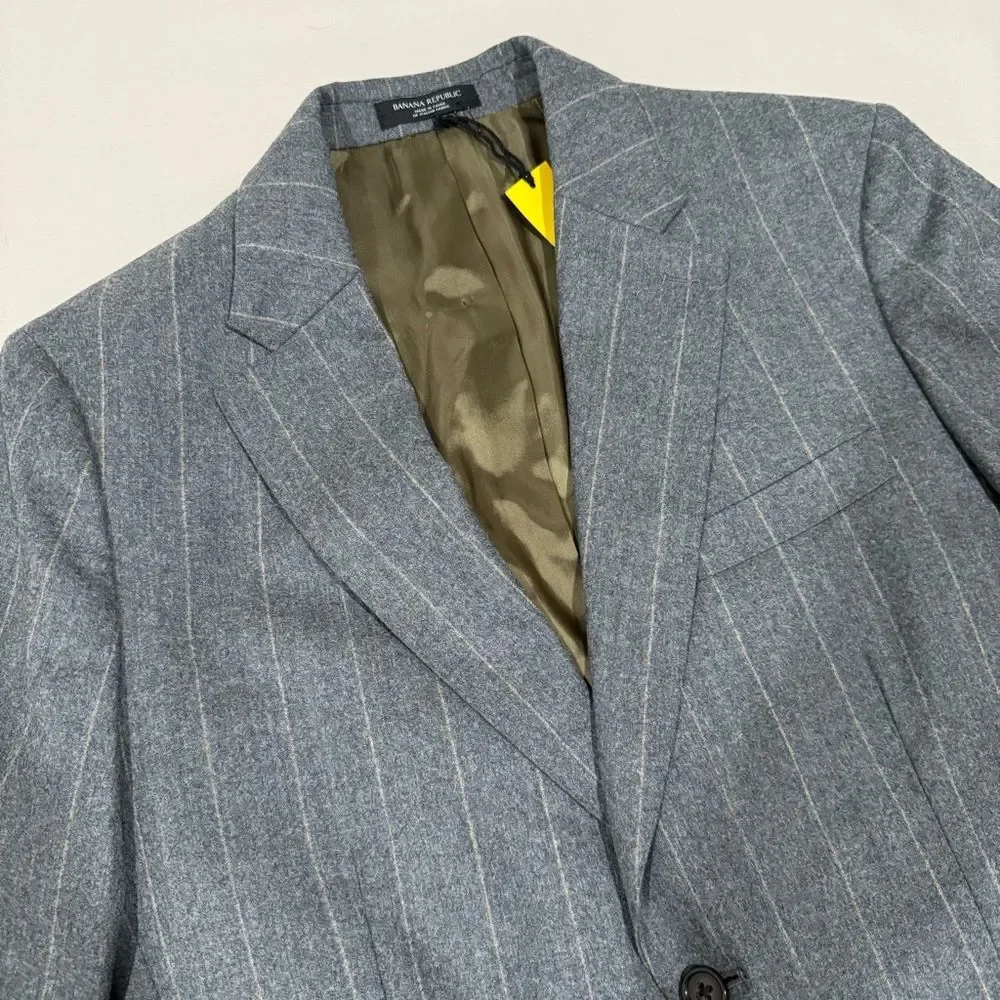 NWT Banana Republic Men’s Wool Classic Blazer Jacket - 42R
